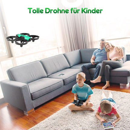 Loolinn | Drone with Camera as a Gift for Kids - Mini Drone Remote Controlled with Video &amp; Photos/Adjustable Camera/Two Batteries/C0 Certified (Gift for Boys and Girls)