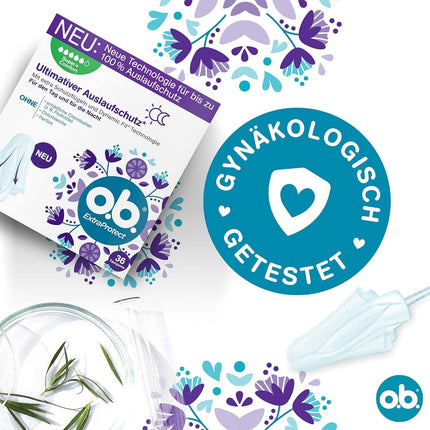 whether ExtraProtect Super + Comfort (36 pieces), tampons for very heavy days, Dynamic Fit technology &amp; extra protective wings for up to 100% leakage protection during your period