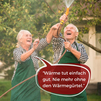 Thermopad Heat Belt Sizes S-XL (Stretch/Velcro) – THE ORIGINAL: 3x Heat Belts for 12 Hours | Ready-to-use heat belt made of extra warm heat patches/heat pads – kidney warmer/back warmer