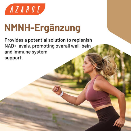 AZAROE NAD Capsules Alternative 500mg (60 Capsules (1 Pack))