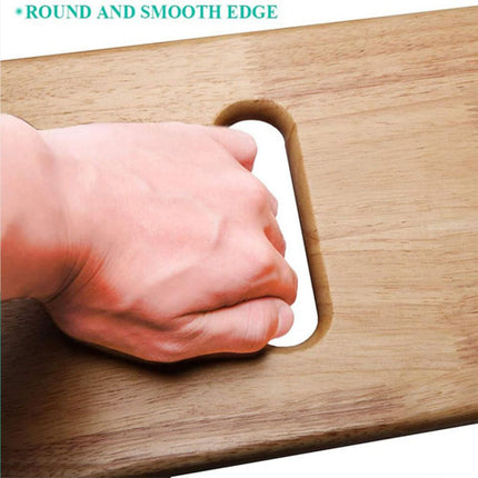 Patient transfer board made of wood, transfer board for elderly people for wheelchair, transfer assistance skateboard with easy-grip hand holes, aid device for disabled and mobility-impaired wheelchair users