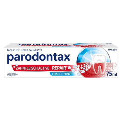Parodontax Active Gum Repair* Toothpaste with Fluoride, 1x75ml, Toothpaste for healthier gums from week 1**