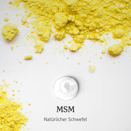 MSM Gel for Face and Body - 200 ml - Free from fragrances and dyes - MSM Lotion without Sodium Benzoate - High-quality MSM sulfur from the USA