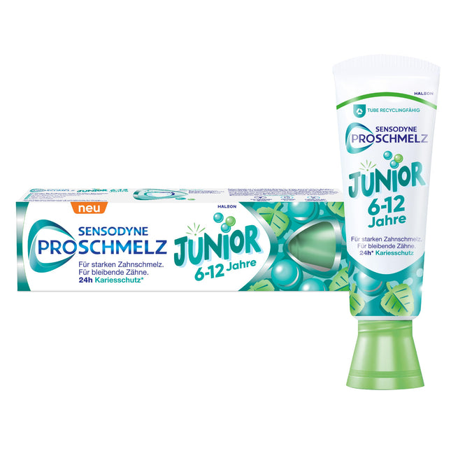 Sensodyne ProEnamel Junior Toothpaste, 6-12 years, For strong enamel, 75ml
