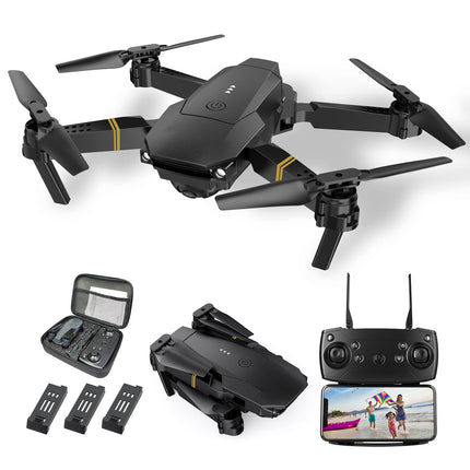 Drone with 1080P Camera, Beginner RC Quadcopter Drone for Kids, FPV Mini Drone, Altitude Hold, One-Key Takeoff/Landing, 3D Flip. Gifts for Girls/Boys