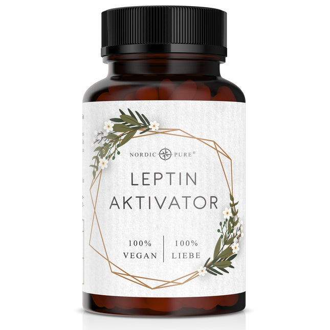 Leptin Activator Capsules with High Dosage for Leptin Treatment | Highest Quality from Nordic Pure | Leptin Metabolism Treatment | Natural Support | 21-Day Treatment with Leptinonol | Hormone-Free
