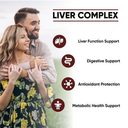 High-potency liver care and detox capsules | Milk thistle, artichoke, dandelion, and choline | Essential natural ingredients for healthy liver function | 120 vegan capsules