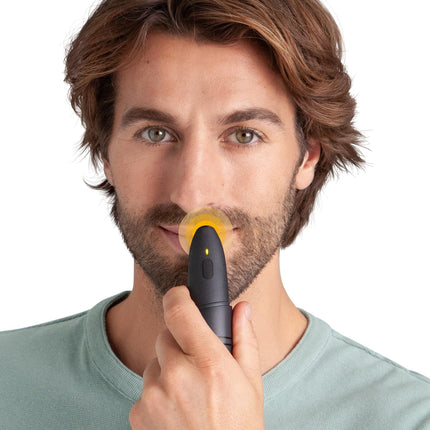 herpotherm neo for cold sores, works with concentrated heat, the original herpes pen, quick relief at the touch of a button, up to 200 applications possible with one set of batteries