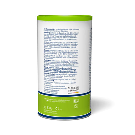 Kijimea Regularis – For constipation, sluggish digestion &amp; bloating – gentle &amp; natural – effective and predictable – vegan, gluten-free, lactose-free, 500 g can