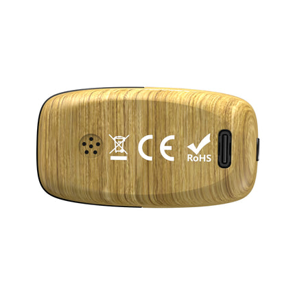 FENiX Mini Plus Vaporizer | Latest Model | The Bestseller Now with USB-C | For Herbs &amp; Extracts | 100% Convection! Wood Design