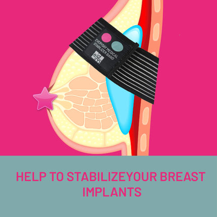 EVERYDAY MEDICAL Compression bra after breast surgery | Stuttgart belt/band for breast augmentation | Breast band, breast belt &amp; compression band | Discreet &amp; comfortable | One size