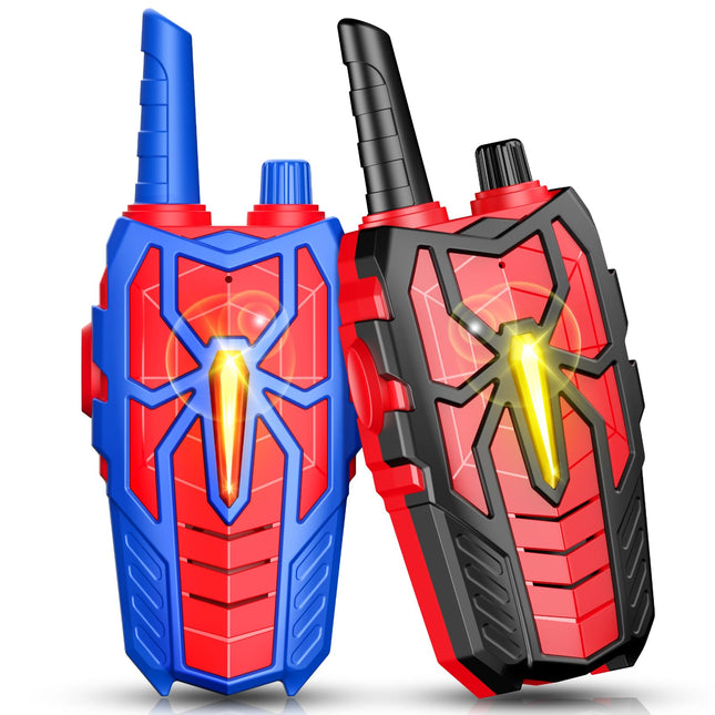 Toyokid children's toys from 3 4 5 6 7 8 9 10 years, Spider Walkie Talkie gift 3-10 year old boy Walky Talky children's outdoor toy from 3-10 year old girl birthday gift for girls