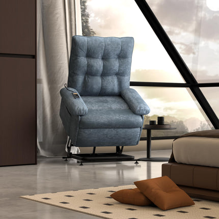 FLEXISPOT Recliner Chair, Riser Chair with 3 Motors, Electric Sleeper Chair in the Bedroom, Recliner Chair with Stand-Up Aid, Senior Chair in the Living Room (Gray)