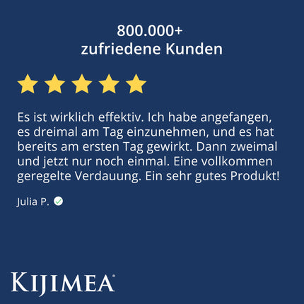 Kijimea Regularis – For constipation, sluggish digestion &amp; bloating – gentle &amp; natural – effective and predictable – vegan, gluten-free, lactose-free, 500 g can