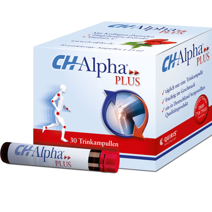 CH-Alpha PLUS Joint Collagen | To support the regeneration of joint cartilage | Relief from joint pain | 30 drinking ampoules