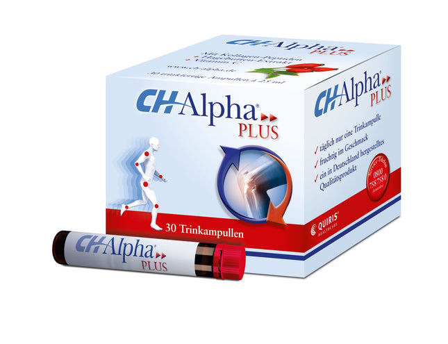 CH-Alpha PLUS Joint Collagen | To support the regeneration of joint cartilage | Relief from joint pain | 30 drinking ampoules