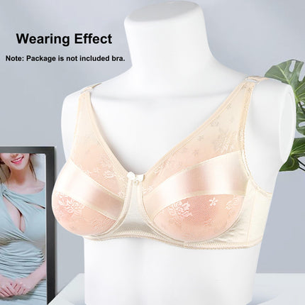FESVINA Self-adhesive Silicone Breast Forms False Breasts for Mastectomy Prosthesis Transgender Crossdresser Cosplay A Cup 500g/Pair