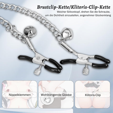 BDSM Sex Bondage Restraints Bondage Set Restraint Set with Handcuffs Ankle Cuffs Adjustable Thigh Bandage Ropes and Gag Mouth Gag Nipple Clamps Clitoris Clip Sex Toys for Couples Sex Toys