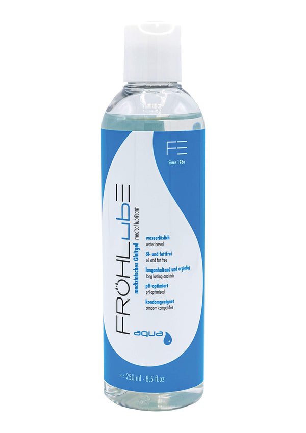 Fröhle FRÖHLubE Aqua Medical Lubricant, Transparent, Neutral, 250ml
