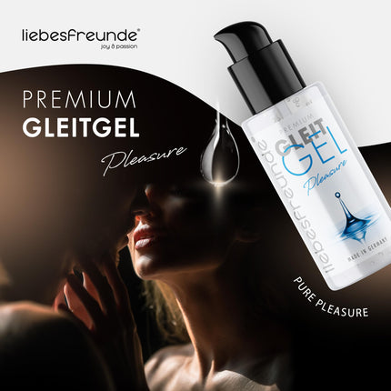 Liebesfreunde® Lubricant Gel for Sex and Sex Toys - Extra Smooth - Water-Based Lubricant, 100 ml