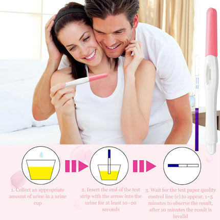 20 pieces pregnancy test early test individually wrapped early pregnancy test pregnancy test with urine cup and pregnancy test strips HCG test pregnant high precision, fast detection