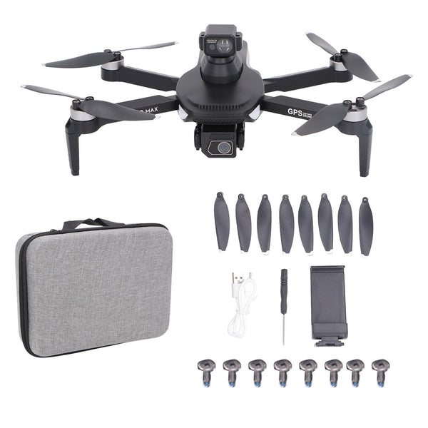 BuyWeek Drone with 4K Camera, L500 Pro MAX GPS Mini Drone 360 ​​Degree Obstacle Avoidance Brushless 4K HD Aerial Photography RC Quadcopter for Beginners