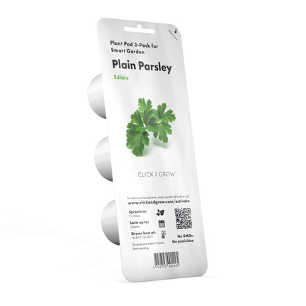 Click and Grow Parsley Plant Pod Refill Pack Substrate Capsule Plant Capsules Smart Garden Indoor Garden 3-pack