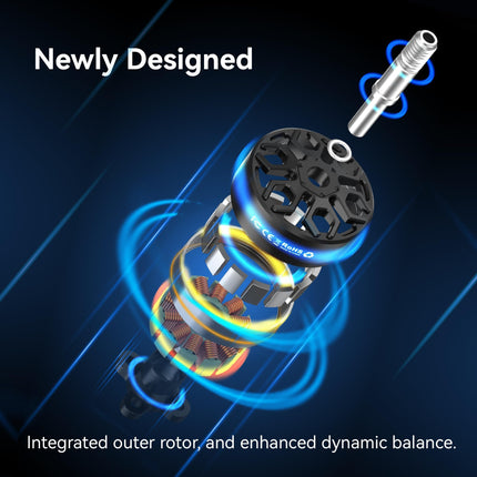 2306.5 1800KV FPV Drone Motor - 6S Brushless Motor for 5inch FPV Drone QAV Quadcopter-4pcs