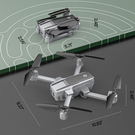 Holy Stone HS440D GPS Drone with 4K Camera for Beginners, 1 Battery for 20 Min. Flight Time, Follow Me, Auto Return, 5G FPV Transmission, RC Foldable Drone Complete Set under 249g Professional for Adults, C0