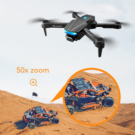 Foldable Drone with 4K HD Dual Camera for Adults, Altitude Hold, Headless Mode, Gravity Sensing, Camera Drones for Adults/Beginners, Gifts for Girls/Boys