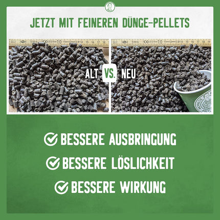 Natural fertilizer - Universal plant fertilizer in organic quality - Long-term fertilizer for sustained good plant growth - with dosing aid - easy &amp; safe fertilization - fertilizer from SCHNITGER's - 5 kg