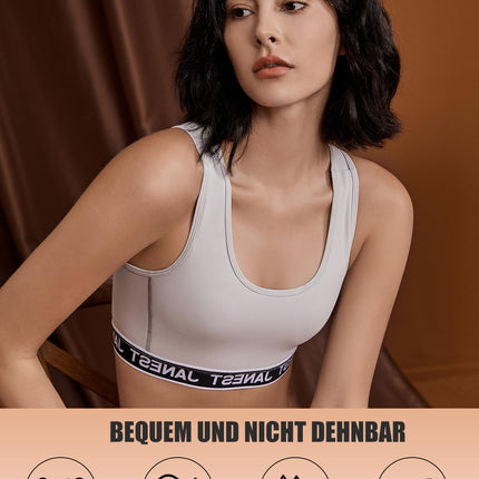 Funyco Women's Binder Trans 2.0, updated version Chest Binder, 90% latex chest binder for Tomboy, Transgender, FTM, comfortable, breathable and adjustable (gray, XXL)