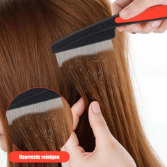 3-piece dandruff comb, lice comb, lice comb for humans, multifunctional hairdressing tools. Satisfy daily use, for family school trips or gym use.
