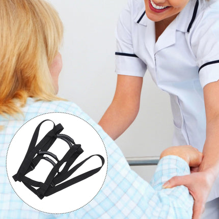 Healvian Rope Ladder Bed Ladder With Variable Handles Standing Aid Floor Standing Aids Bed Ladder Auxiliary Device for Ladder Helper Seat Lifter for Elderly Pregnant Patients For Recovery