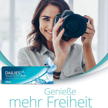 Dailies AquaComfort Plus Daily Soft Contact Lenses | 30 pieces | BC 8.7 mm | DIA 14.0 mm | -01.75 diopters