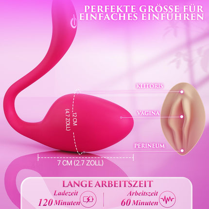 Vibrator Sex Toys for Women Couples, Vibration for Women Clitoris Erotic Sex Toys, 9 Modes Vibrator Starb Women Clitoris Sex Toys, Vibrators Dildo with APP Remote Control