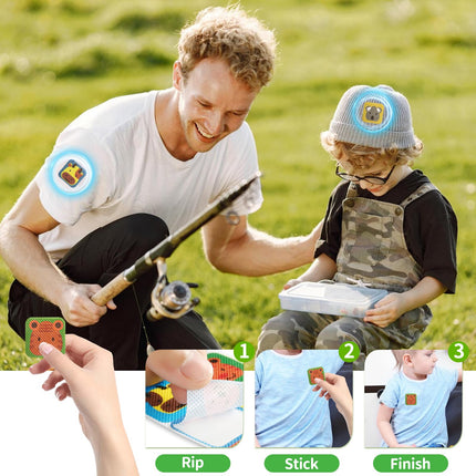CHALLEY-YOKI Mosquito Plasters Mosquito Repellent Children Anti Mosquito - 72 Pieces Plasters Against Mosquitoes, Mosquito Plasters for Mosquito Bites Camping Accessories Travel Gadgets Holiday Must Haves Summer Outdoor