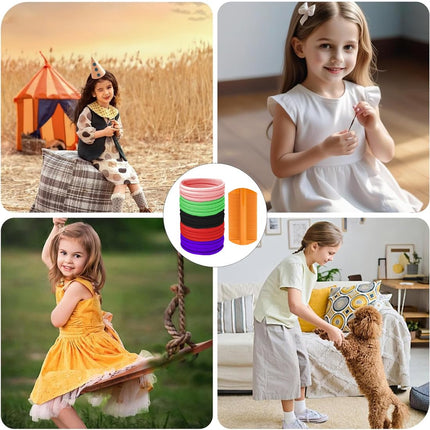 MOLZINY 40 pieces anti-lice hair tie with extra fine tooth comb against head lice. Natural and effective helps to prevent lice. Hair tie rubber band.