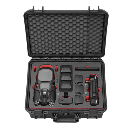 TomCase Travel Edition Case for DJI Mavic 3 / Mavic 3 Pro / Mavic 3 Classic, DJI RC / RC Pro Controller &amp; Accessories - Battery Charging in the Case, Waterproof Outdoor Case IP67 - Made in Germany