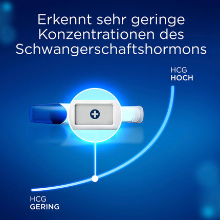 Clearblue Pregnancy Test Ultra Early Test Combo Pack Triple-Check, 3 Tests (1 digital 10mIU/ml, 2 visual 10mIU/ml), Pregnancy Test / Early Pregnancy Test, Results 6 Days Earlier