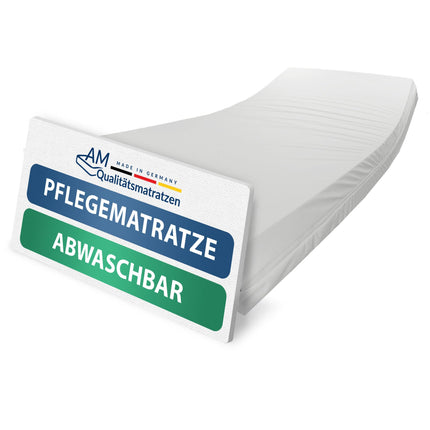 Standard care mattress 100x200cm - Standard for home care - 12cm height - Made in Germany - 100 x 200cm