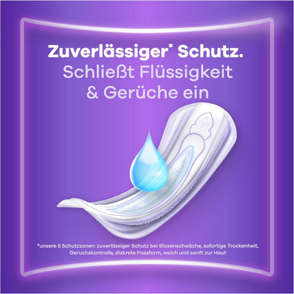 Always Discreet Incontinence Pads Long Monthly Pack for Bladder Weakness, 160 Pads (Value Pack 8 Packs x 20)