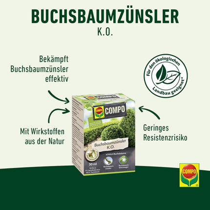 Compo Box Tree Moth KO 50ml
