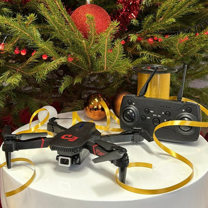 TURBO CHALLENGE - Elite Drone MKX - Drone - 400318 - Aircraft - Black - 2 Rechargeable Batteries - Plastic - Gift - Birthday - Luminous - Video - Ages 8+