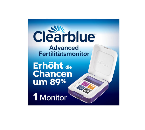 Clearblue Fertility Monitor, Ovulation Test/Fertility Test for Women, 1 Touchscreen Monitor, Ovulation Cycle Computer, 89% Increased Chance of Getting Pregnant