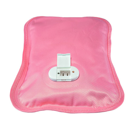 Unold 86014 Wärmi - Electric hot water bottle, pink, soothing warmth for stomach, back, and neck, safe to use, no hot water, no electrosmog, up to 65 °C