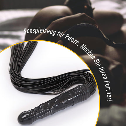 YUZHO SM Leather Whip Flogger Anal Dildo Erotic Paddle Lesbian Leather Whip Seduction of the Fetish BDSM Erotic Whips Flogger Whip for slaves