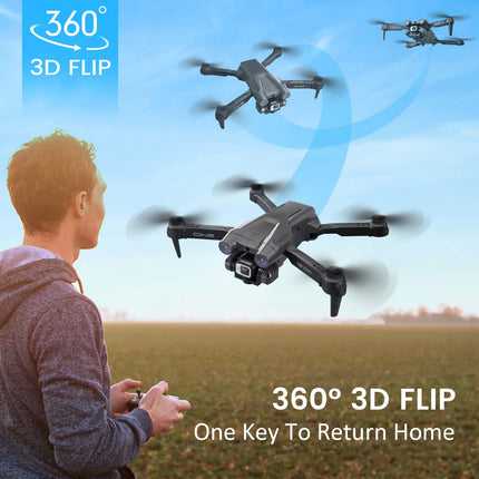 Mingfuxin Foldable Drone with Camera for Beginners, RC Quadcopter Drone with App WIFI FPV Live Video, Altitude Hold, Headless Mode, One-Key Takeoff and Landing for Adults and Kids