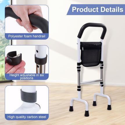 Standing aid, stable standing aid for older people, height-adjustable standing aid for seniors, walking aid for adults, standing aid for bed, toilets, sofa