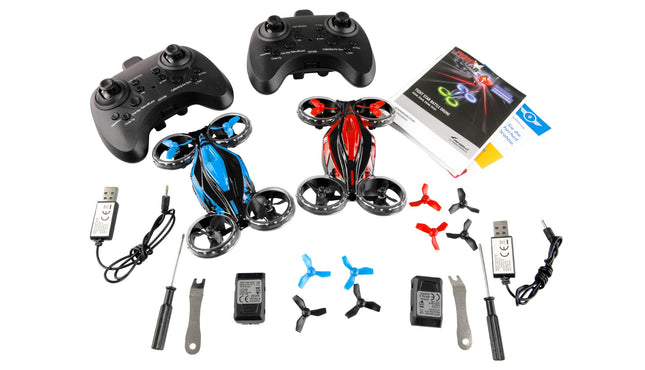 Amewi FightStar Battle Drone Set RTF red &amp; blue